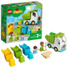 Stavebnica LEGO DUPLO Smetiarske Auto a recyklácia 10945, 19 dielikov