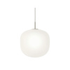 Muuto Závesné svietidlo Rime Ø25, opal/grey 22419