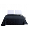 Prikrývka na posteľ - Cotton World Polyester 220 x 240 cm biele postele, odtiene šedej (Bedspread 220x240 pre posteľnú posteľnú štrbinu dvojité kapa)