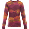 Detské tričko s dlhým rukávom ALPINE PRO, ECCO 2 Ružová,Oranžová,Fialová, 152-158