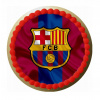 CUKROVÁ TLAČ Opłatek na Tort Cukrová hmota FC BARCELONA FUTBALOVÁ LOPTA IHRISKO