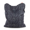 Tuli Sedací vak Sofa Snímateľný poťah - Polyester Vzor Woodland Grey
