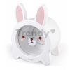 Drevená pokladnička Zajačik Rabbit Moneybox Janod biela J04654