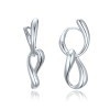 MINET JMAS0301SE00 - MINET Elegantní stříbrné náušnice