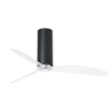 FARO TUBE FAN 32036 50,4“ matná čierna/transparentná Reverzný stropný ventilátor