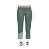 Dámske nohavice ORTOVOX Fleece Light Short 3/4 W