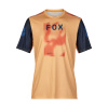 Fox Racing FOX Ranger Taunt Race Short Sleev Jersey Orange Sherbet Veľkosť oblečenia: 2XL Cyklistický dres s krátkym rukávom