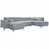 MID.YOU SEDACIA SÚPRAVA, textil, svetlosivá - Online Only obývacie izby - 001454003126