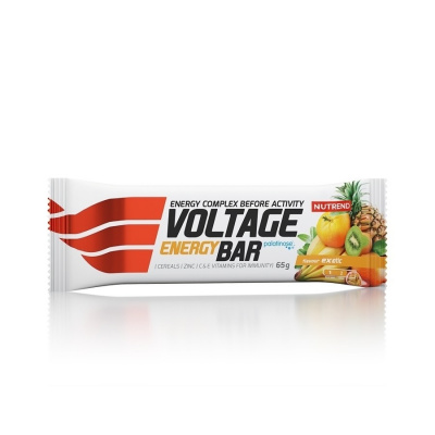 NUTREND Voltage Energy Cake 65g Príchuť: lieskový oriešok