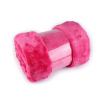 Deka bubble fleece 150x200 cm - pink