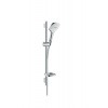 Hansgrohe Sprchový set Raindance Select E na stěnu s mýdlenkou bílá/chrom 26622400