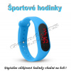 Športové digitálne hodinky QUEEN-US 0216, bledo modré