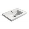 SAPHO CLASSIC 75 x 50cm umývadlo keramické, s otvorom, s prepadom, biele, 8787111