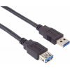 PremiumCord prodlužovací USB 3.0 kabel 0,5m (ku3paa05bk)