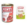 RINTI, 6 x 400 g + 100 g RINTI Filetto kapsička v želé kačica so zeleninou - hovädzie