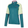 Mikina LA Sportiva 2022 biela, modrá (Lasportiva Chill Jkt W, Celadon/Alpine S bunda)