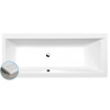 Polysan Vane - Vaňa Cleo Slim, 170x70x48 cm, biela 74611S