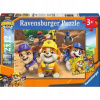 RAVENSBURGER PUZZLE 2D Labková patrola RUBBLE & CREW SADA 2X12 DIELIKOV 3+