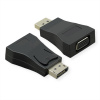Adaptér DisplayPort/VGA M/F priama čierna