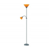 Stojacia lampa Rabalux Action 4026 strieborná / oranžová