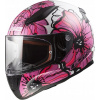 PRILBA LS2 FF353 RAPID POPPIES WHITE PINK XS (PRILBA LS2 FF353 RAPID POPPIES WHITE PINK XS)