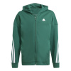 Detská Mikina ADIDAS U FI 3S FZ HD IX3639 – Zelená