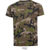 SOL's Collection Tričko Camo Men, maskáčová, krátký rukáv, pánské COT251188n2101-camo S Maskáčová