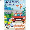 Omaľovánka A5 Autá ,vlaky a lietadlá