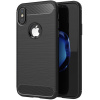 Kryt Forcell CARBON Case iPhone X čierny
