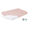 BABYMATEX Plachta nepremokavá s gumičkou Bamboo 70x140 cm Pink 140x70 ružová