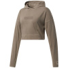 Dámske mikiny Reebok Les Mills Natural Dye Lightweight Hoodie W - boulder grey - Sivý (XS)
