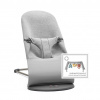 Lehátko Babybjorn Bouncer Bliss Light Grey 3D Jersey s hračkou textilní Soft friends