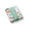 Baby Ono BABYONO Mušelínové plienky super soft, 3ks mint
