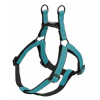 Nobby Classic Reflect Soft reflexný postroj L 60-86cm tyrkysová