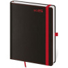 Helma B6 týždenný 2025 BLACK RED