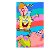 Carbotex Bavlnený uterák 30 x 50 cm Sponge Bob s Patrickom a Garym