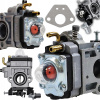 Karburátor pre kosačku 15 mm DEMON DOLMAR VICTUS HONDA MAKITA ECHO 2 skrutky