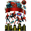 CUKROVÁ TLAČ jedlý obrázok na tortu Cukrová hmota Iron Man Hulk Batman Spiderman