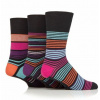 Pánske 3 páry módne ponožky Gentle Grip VIBRANT VISION voľný lem