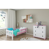 BabyBeds Detská posteľ STAS Farebné prevedenie: Růžová, Velikost postele: 160x80 cm, Úložný priestor k posteli: Nie, bez úložného priestoru
