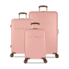 SUITSUIT TR-7171/3 Súprava cestovných kufrov Fab Seventies Coral Cloud - 91 l / 60 l / 32 l