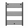 Vodný kúpeľňový radiátor Granitan 384 W 600 x 800 mm čierny