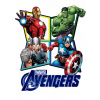 CUKROVÁ TLAČ Jedlý obrázok na tortu HULK AVENGERS + POSTAVY MENO 28