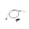 Lankový bezpečnostní zámek na klíč pro notebook Natec Lobster Key NZL-0225