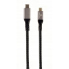 Gembird CCBP-USB3-CMCM100-1.5M USB Typ C/Typ C, 100W, 1,5m, černý