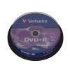 DVD+R Verbatim 4,7 GB (120min) 16x 10-cake
