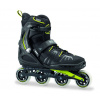 Rollerblade RB XL, Black/Lime veľkosť EUR: 48,5