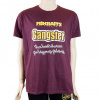 Mikbaits Tričko Gangster Burgundy - Veľkosť XXL