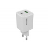 Canyon CU45AC vysokorýchlostná univerzálna nabíjačka do steny 1x USB-C 45W, 1x USB-A 18W CNS-CUW45AC