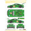 Obtlačok SKDECALS SK24199 - Porsche 911 RSR-19 FIA World Endurance Championship 24 Hours of Le Mans 2023 Project 1 - AO (1:24)